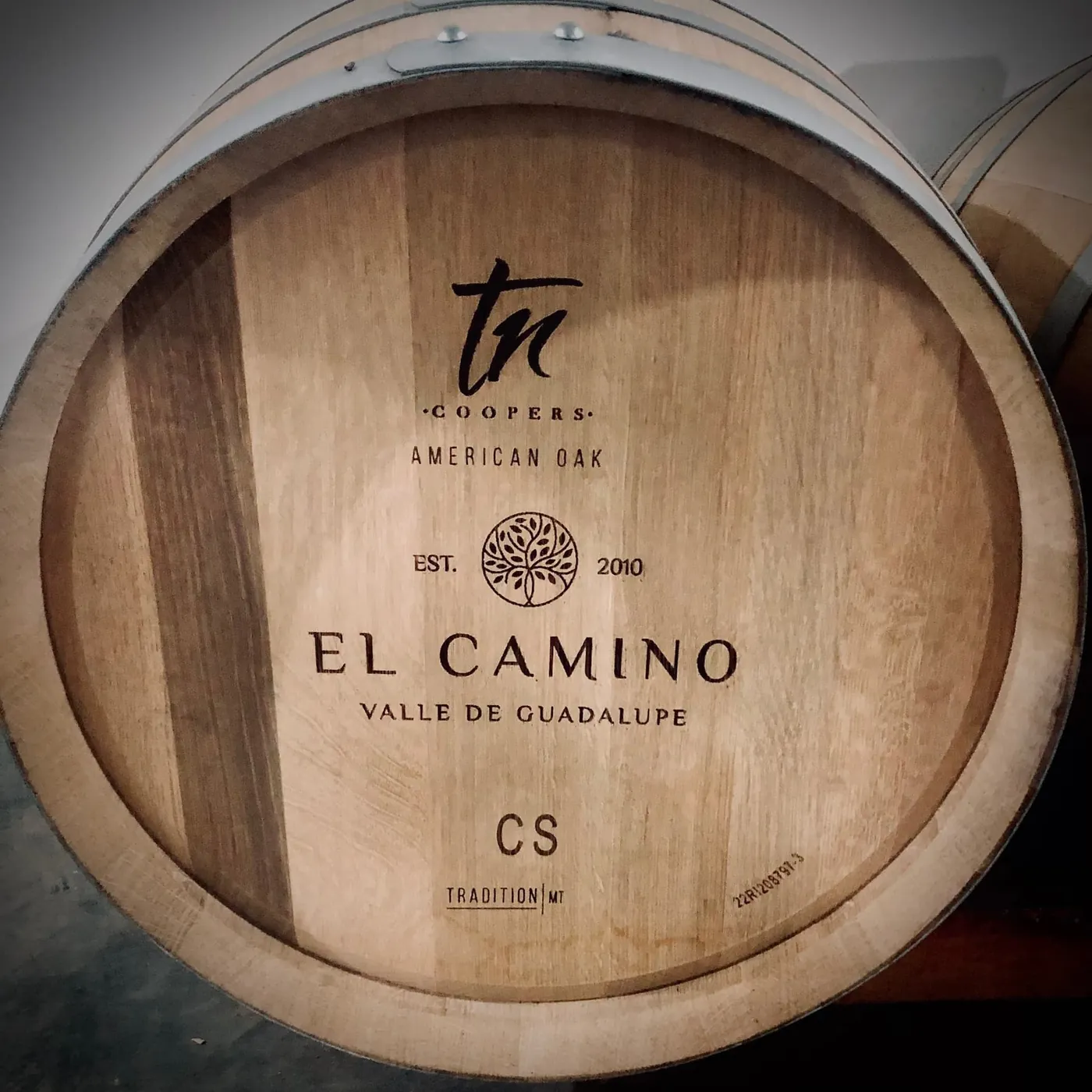 Barrica de roble americano de El Camino